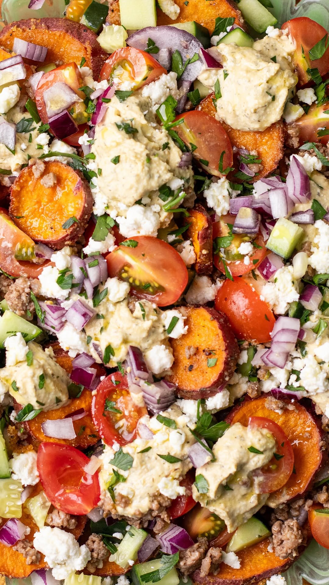 avocado_skillet 게시물 이미지: These flavor packed mediterranean sweet potato...