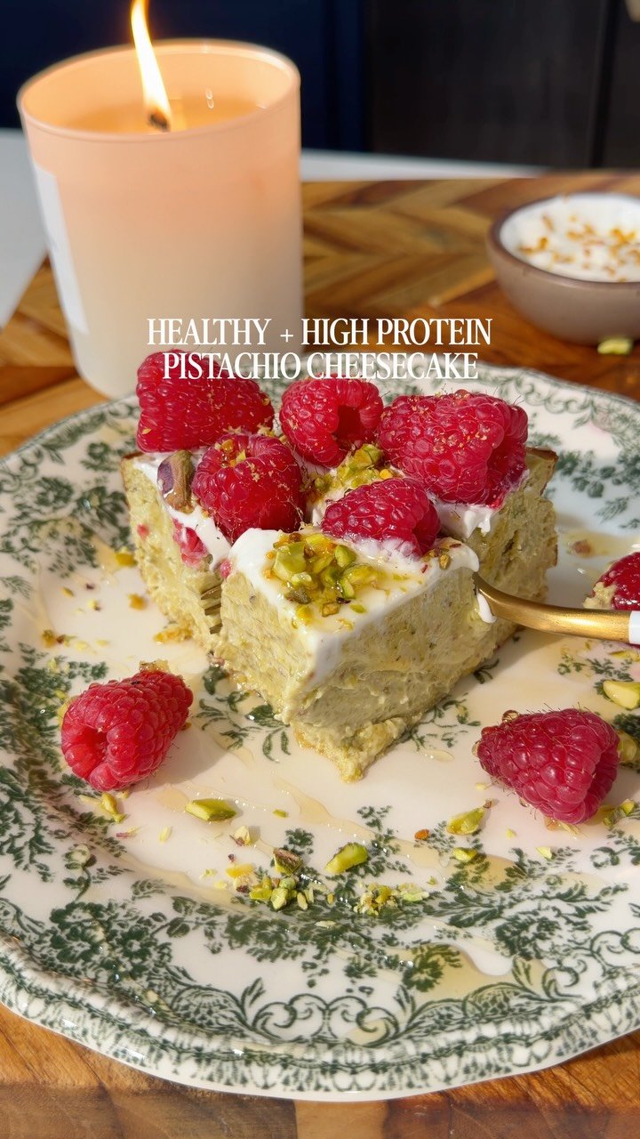 avocado_skillet 게시물 이미지: This pistachio cheesecake tastes indulgent but...