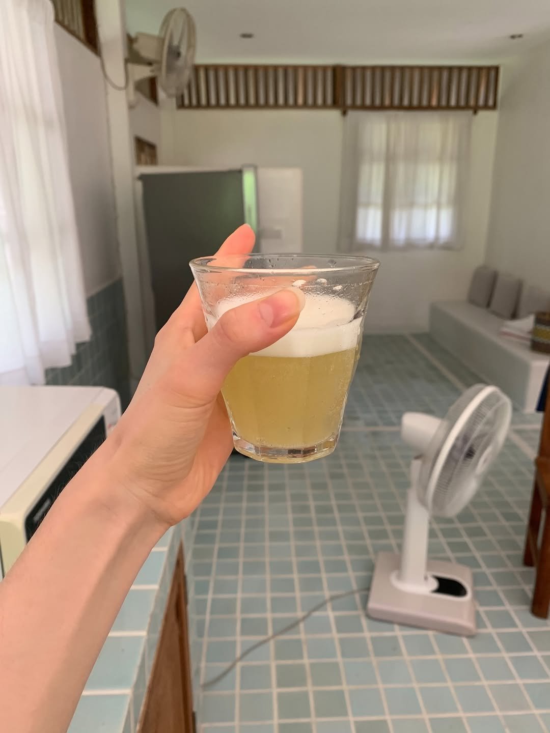 Photo by 영아 on February 07, 2026. May be an image of sparkling water, cocktail and text.