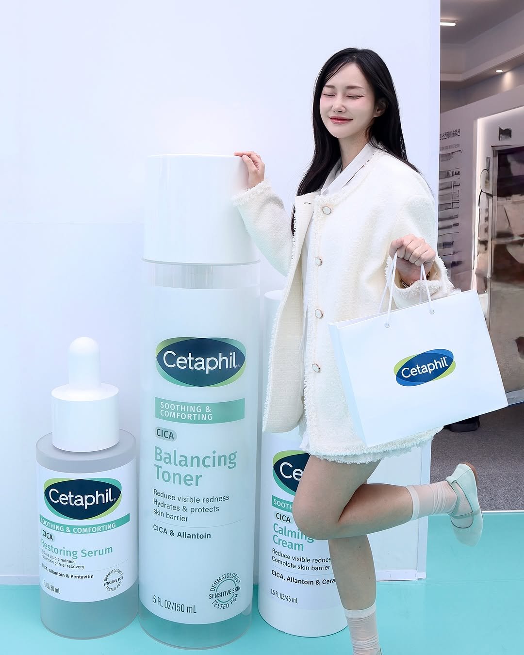 Photo shared by 변민서 on November 06, 2025 tagging @cetaphil.korea.