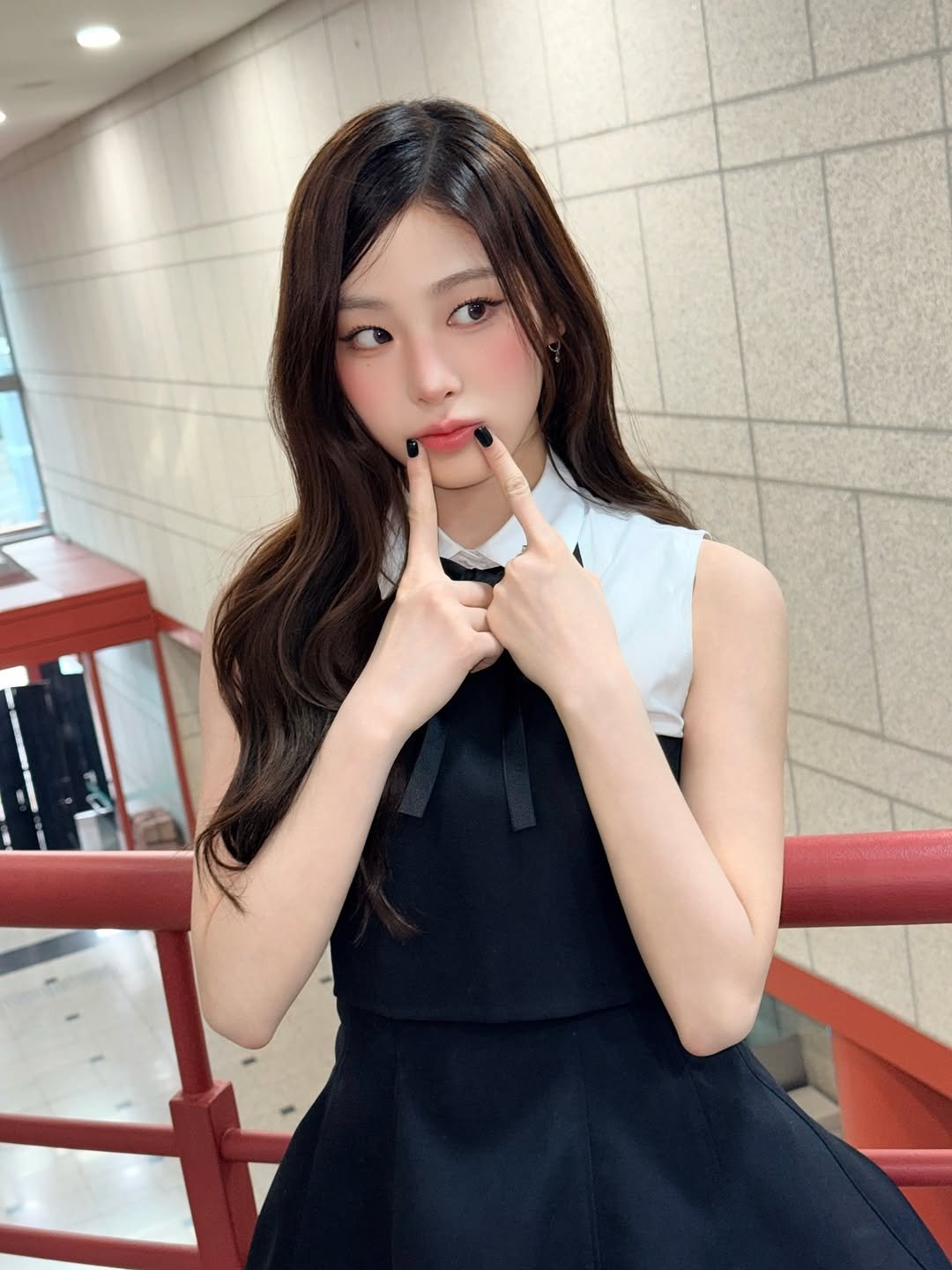 Photo by Baby DONT Cry on March 29, 2026. May be an image of one or more people, hair and text.