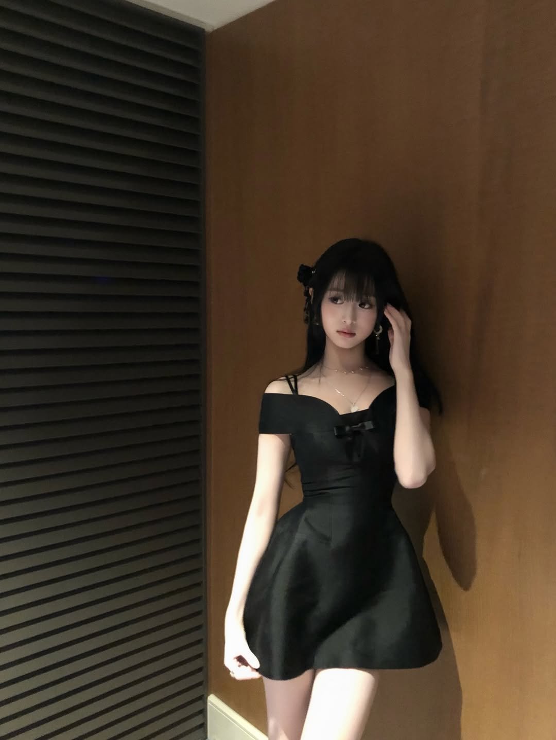 Photo by BABYMONSTER (베이비몬스터) on December 30, 2025. May be an image of costume, dress and text.