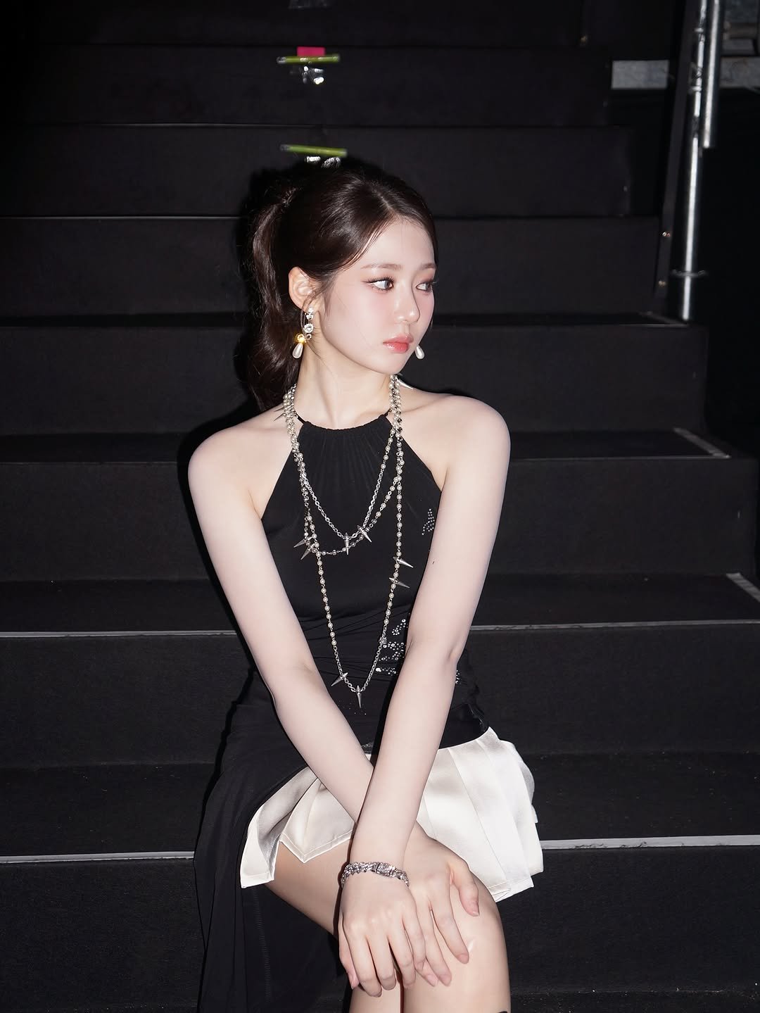 Photo by BABYMONSTER (베이비몬스터) on June 11, 2025. May be an image of 1 person and braids.