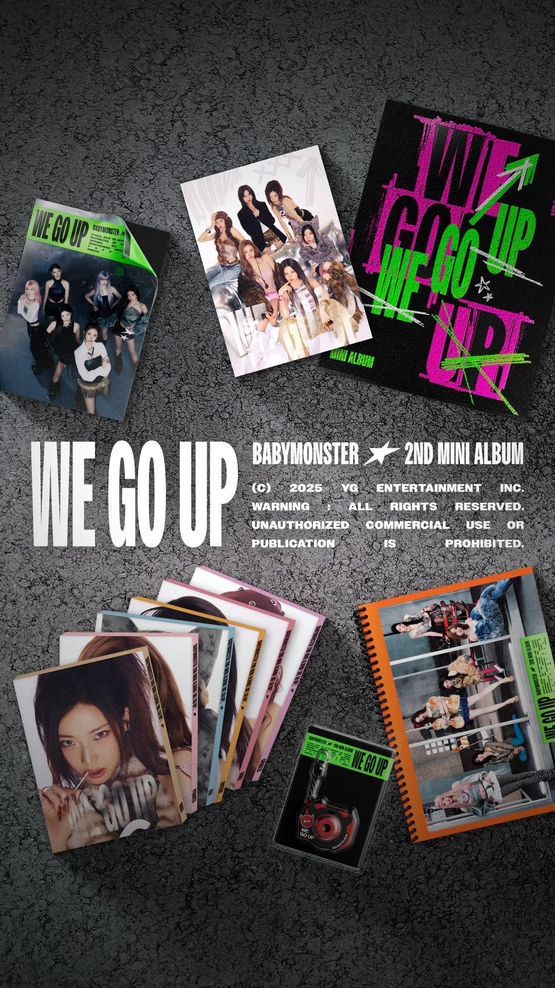 babymonster_ygofficial 게시물 이미지: [WE GO UP] PHYSICAL ALBUM MOTION

2025.10.10....