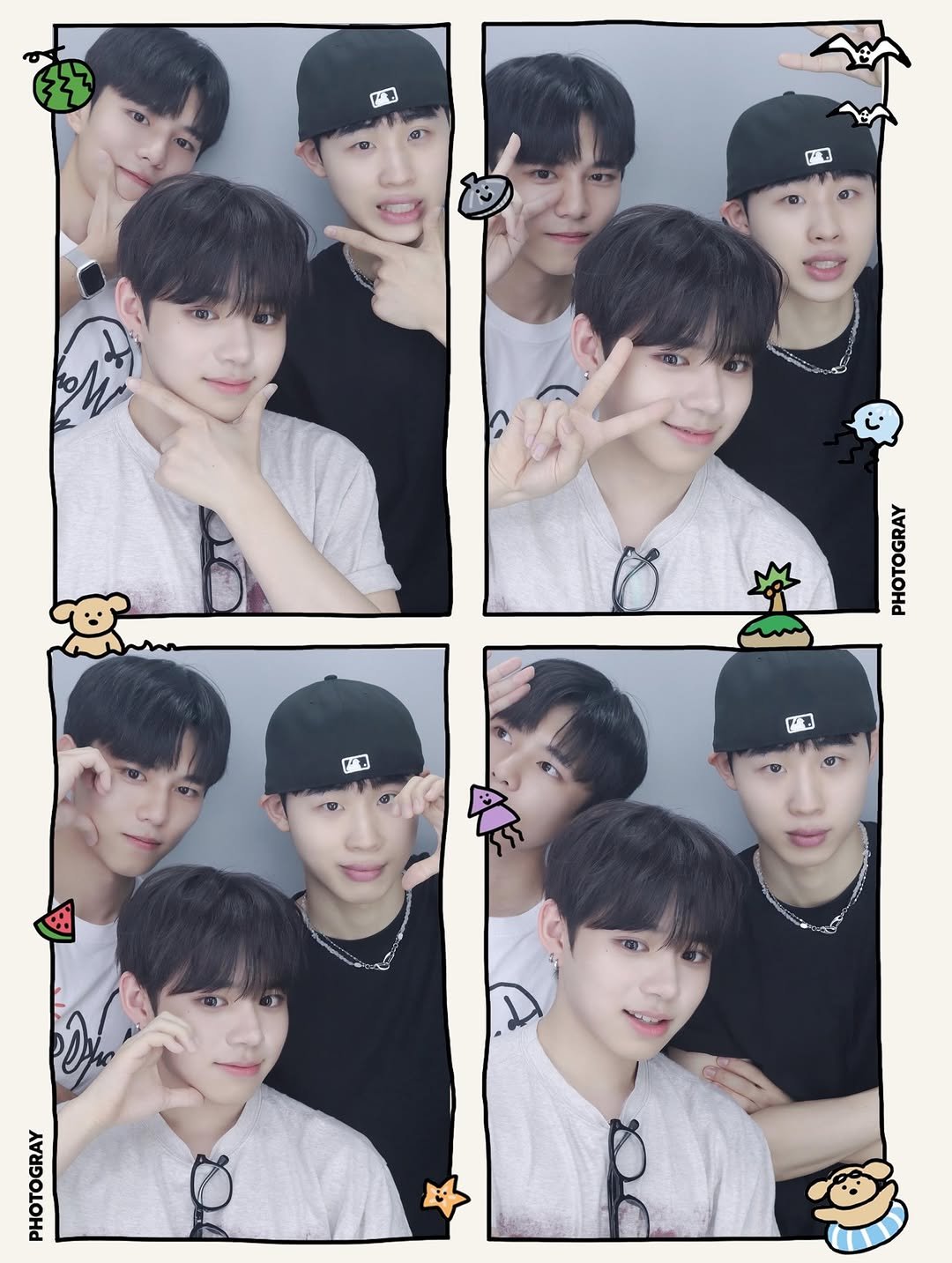 Photo shared by 백승범 | 백간 on August 31, 2025 tagging @backbombb. May be an image of 12 people and text.