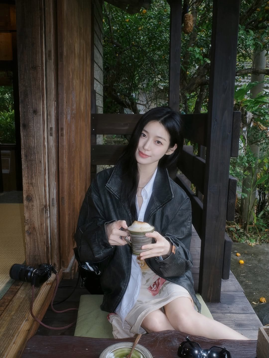 Photo by 바다 bada on March 09, 2026. May be an image of tea, outdoors and text.