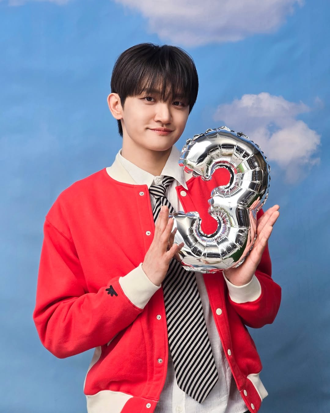 Photo shared by LUCY on March 30, 2026 tagging @ch0_w0n. May be an image of one or more people, bangs, bolo tie and text.