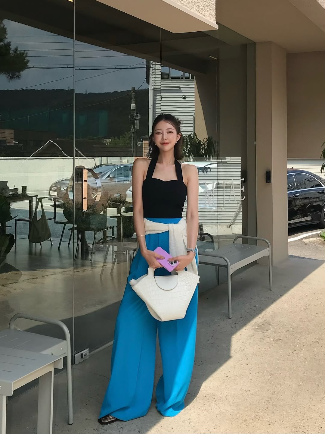 banhaejji_ 게시물 이미지: 오랜만에 나와서 기분좋💜