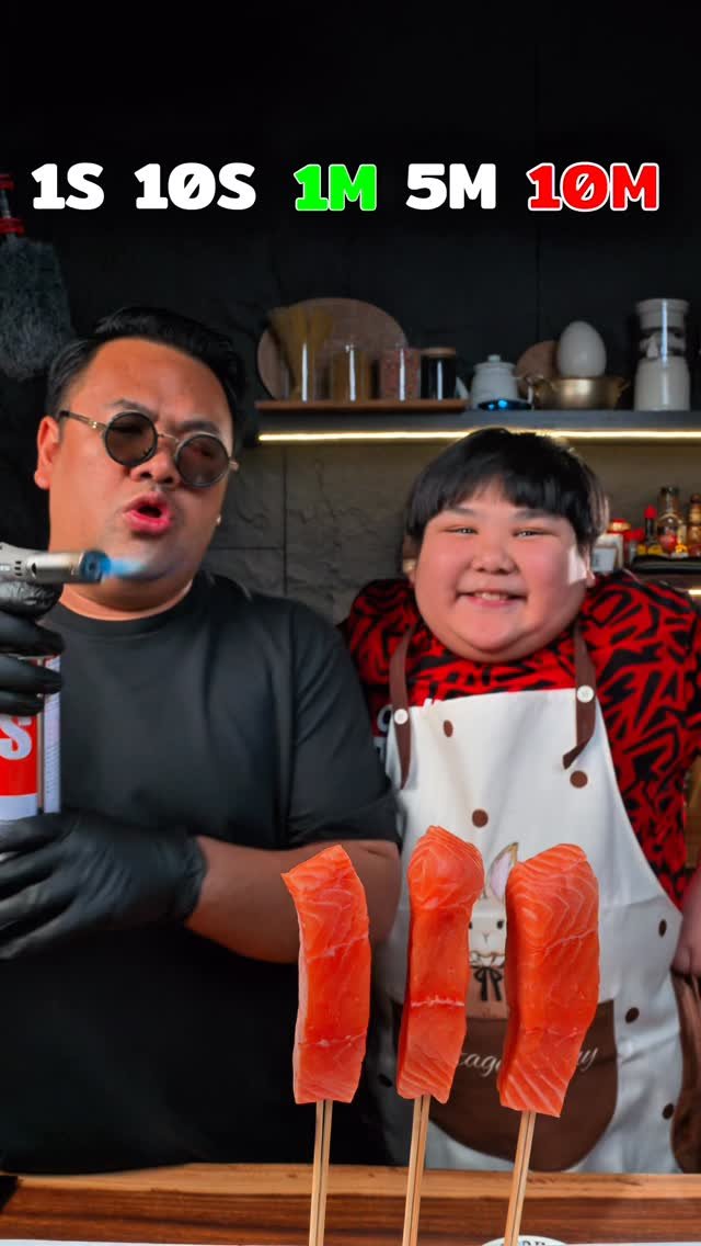 bankii_ii 게시물 이미지: Salmon VS Fire