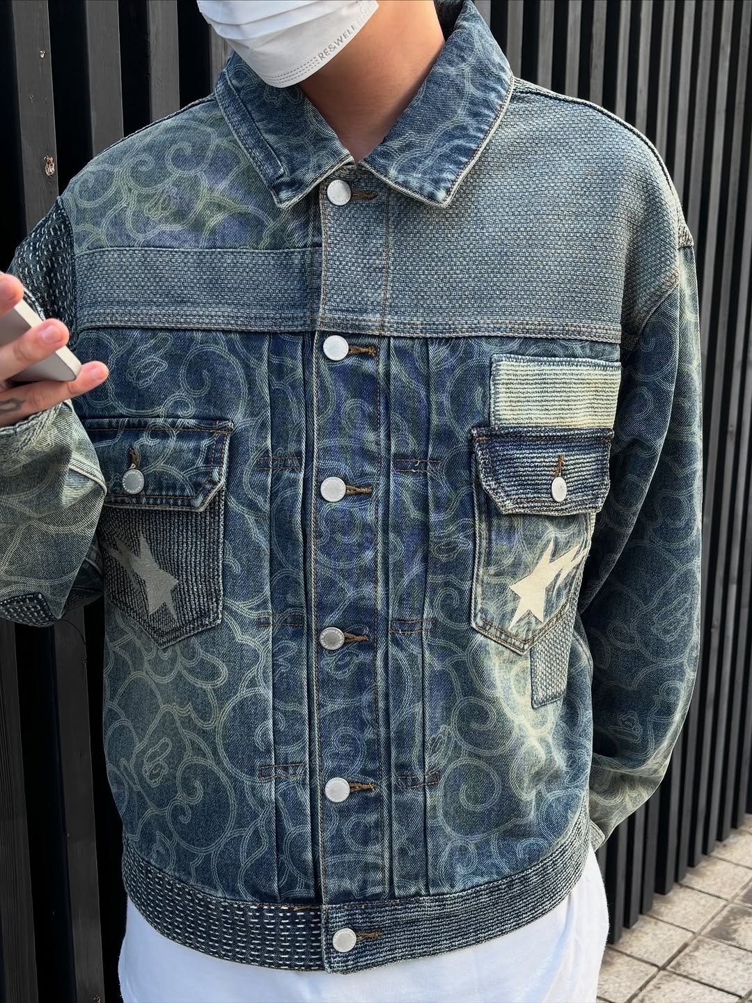 Photo shared by BAPE SEOUL on October 21, 2025 tagging @bapestorekorea, and @bape_seoul. May be an image of jacket and text.