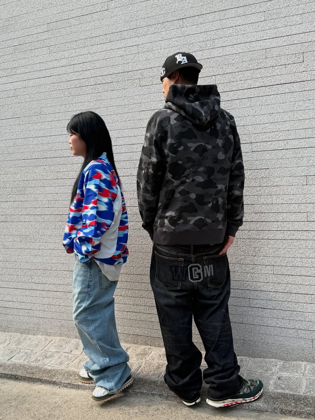 Photo shared by BAPE SEOUL on March 16, 2026 tagging @bapestorekorea, and @bape_seoul. May be an image of jacket, fleece, parka and text.