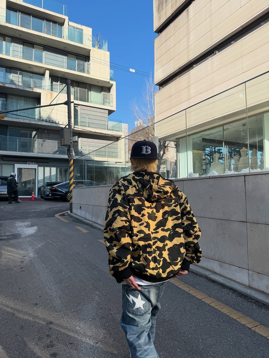 Photo shared by BAPE SEOUL on February 09, 2026 tagging @bapestorekorea, and @bape_seoul.