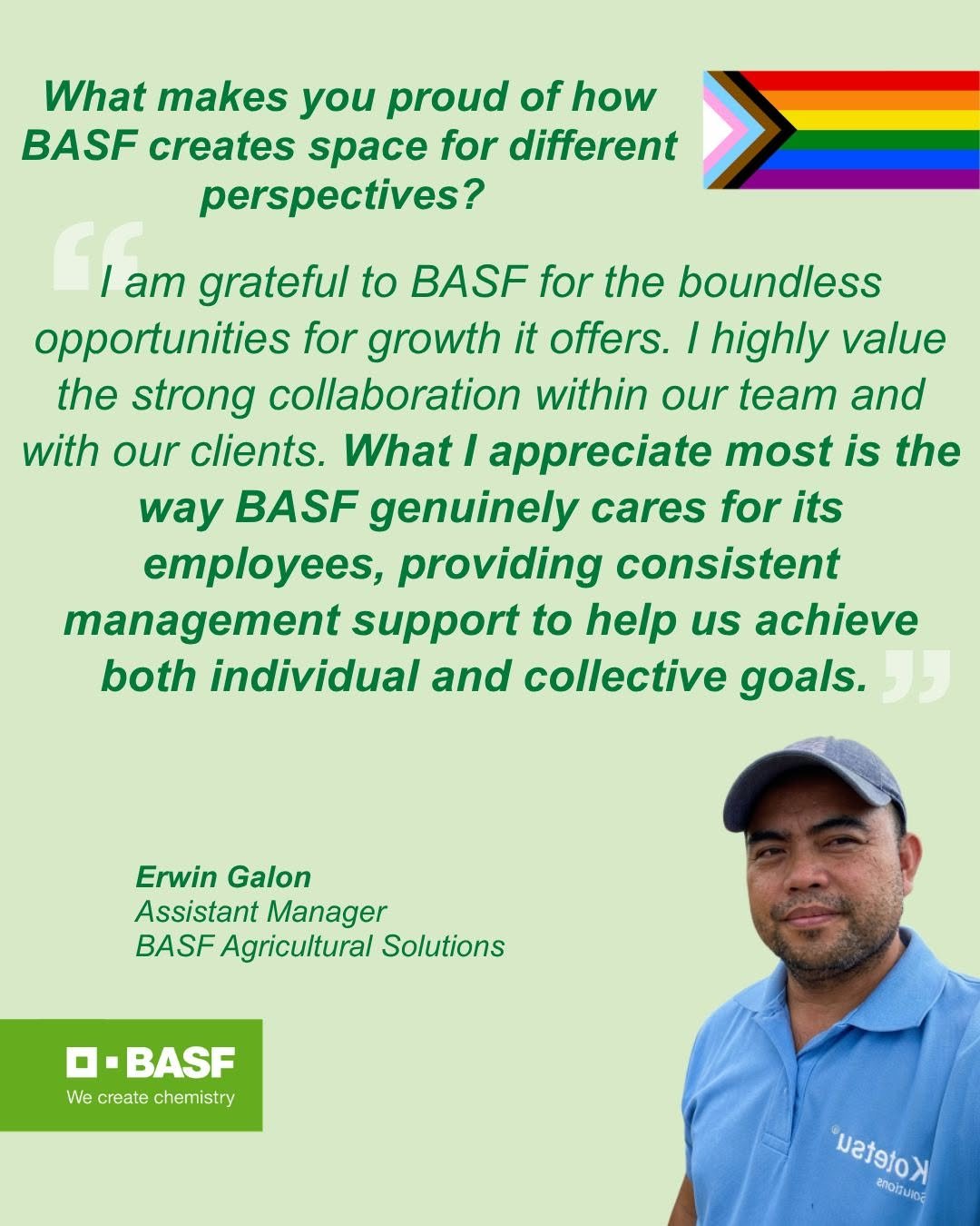 basfagro_global 게시물 이미지: At BASF Agricultural Solutions, we know that...