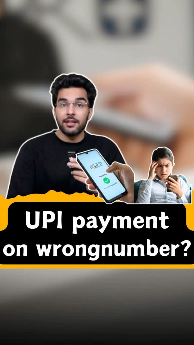 basic.gyaan 게시물 이미지: Accidentally sent UPI payment to the wrong...