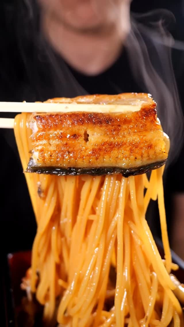 bayashi_tv 게시물 이미지: Unagi Pasta @kitami_kiyomoto