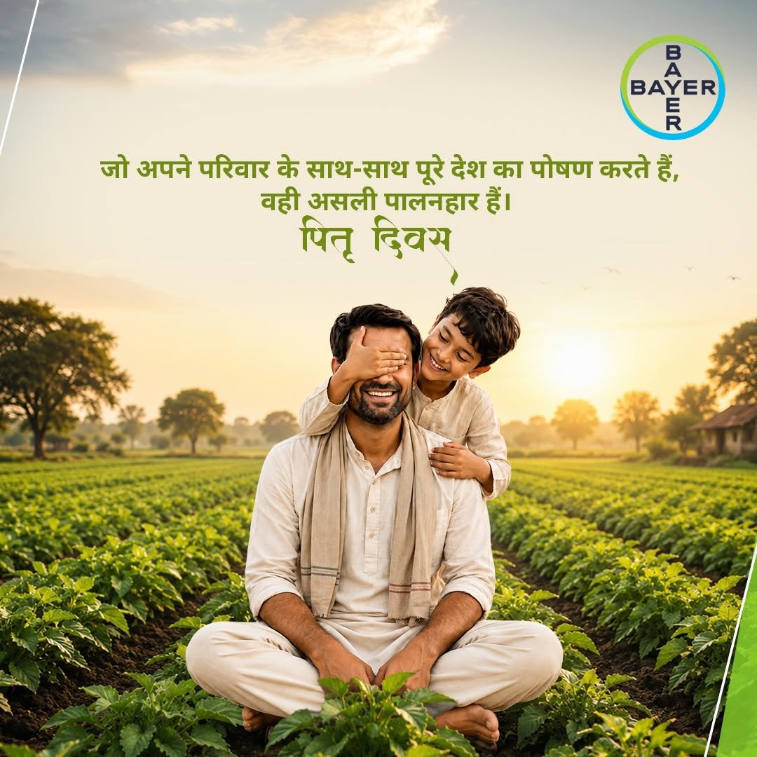 bayercropscienceindia 게시물 이미지: किसान असल मायने में पालनहार हैं, जो न केवल...