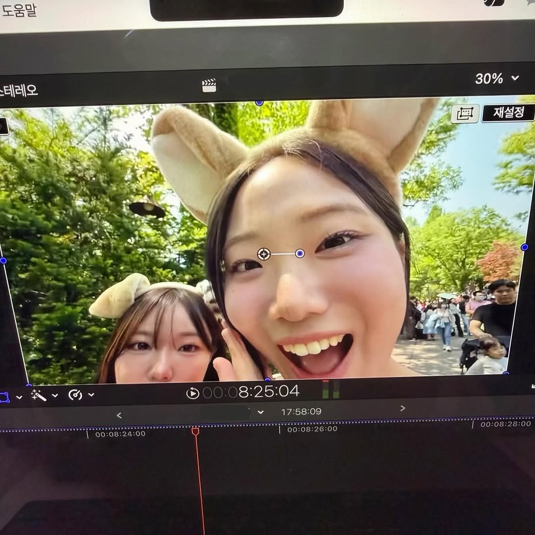 bbangkki__ 게시물 이미지: 편집하다가 너무 귀여운 순간 발견