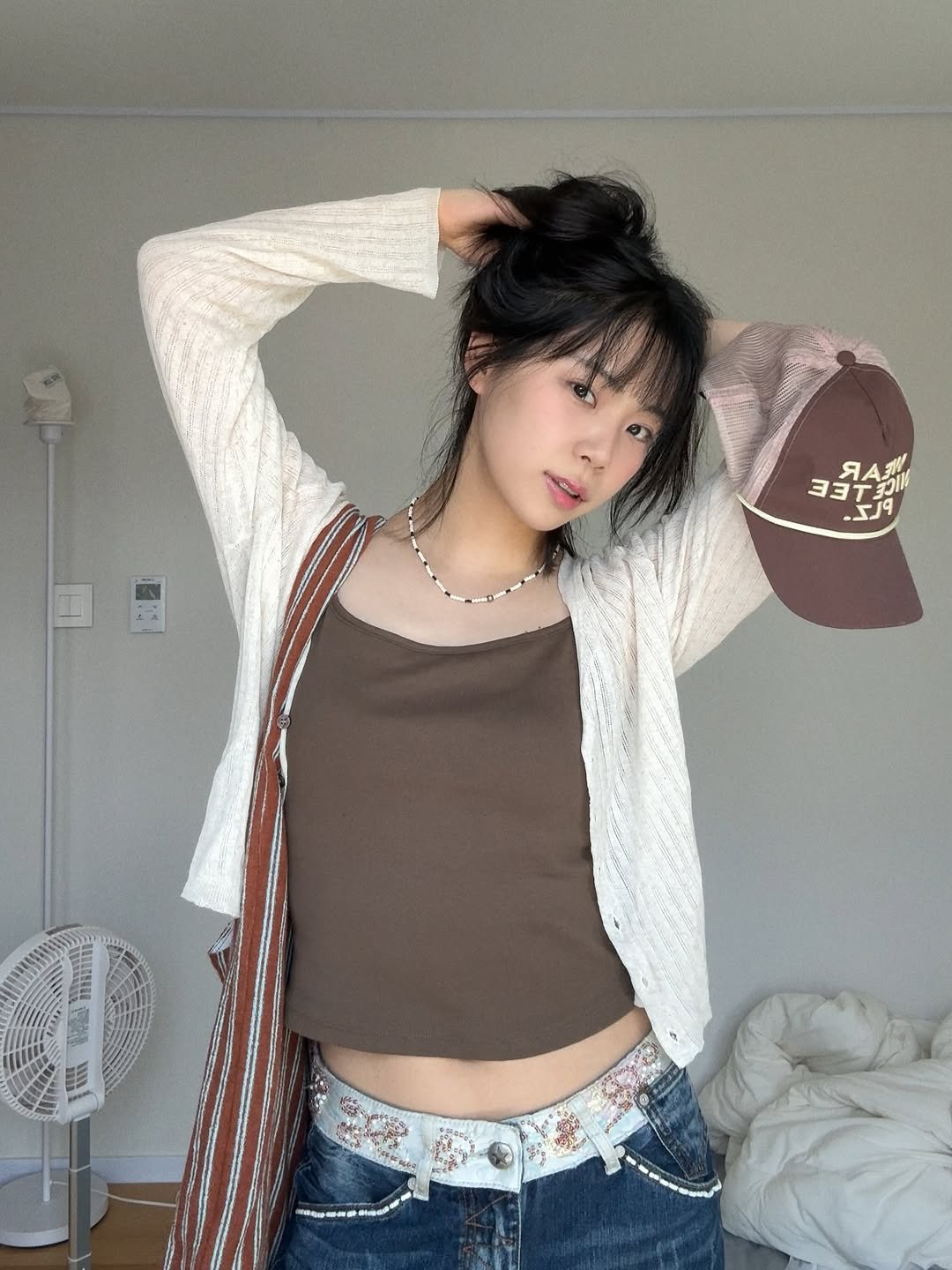 Photo by 양유진 on August 23, 2025. May be an image of one or more people, hair and top.