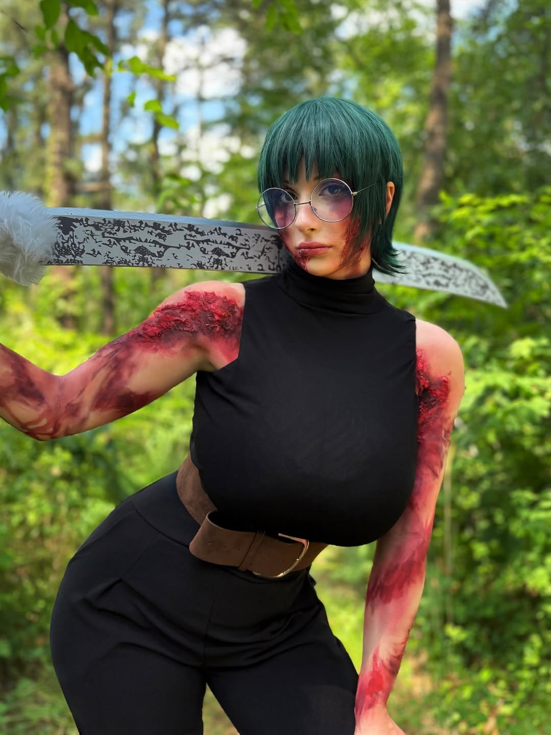 bboana00 게시물 이미지: Maki Zenin cosplay ⚔️🩸
.
.
#maki #makizenin...
