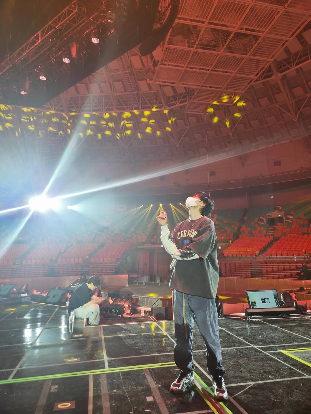 Photo by EUNHYUK on April 09, 2026. May be an image of concert and text.