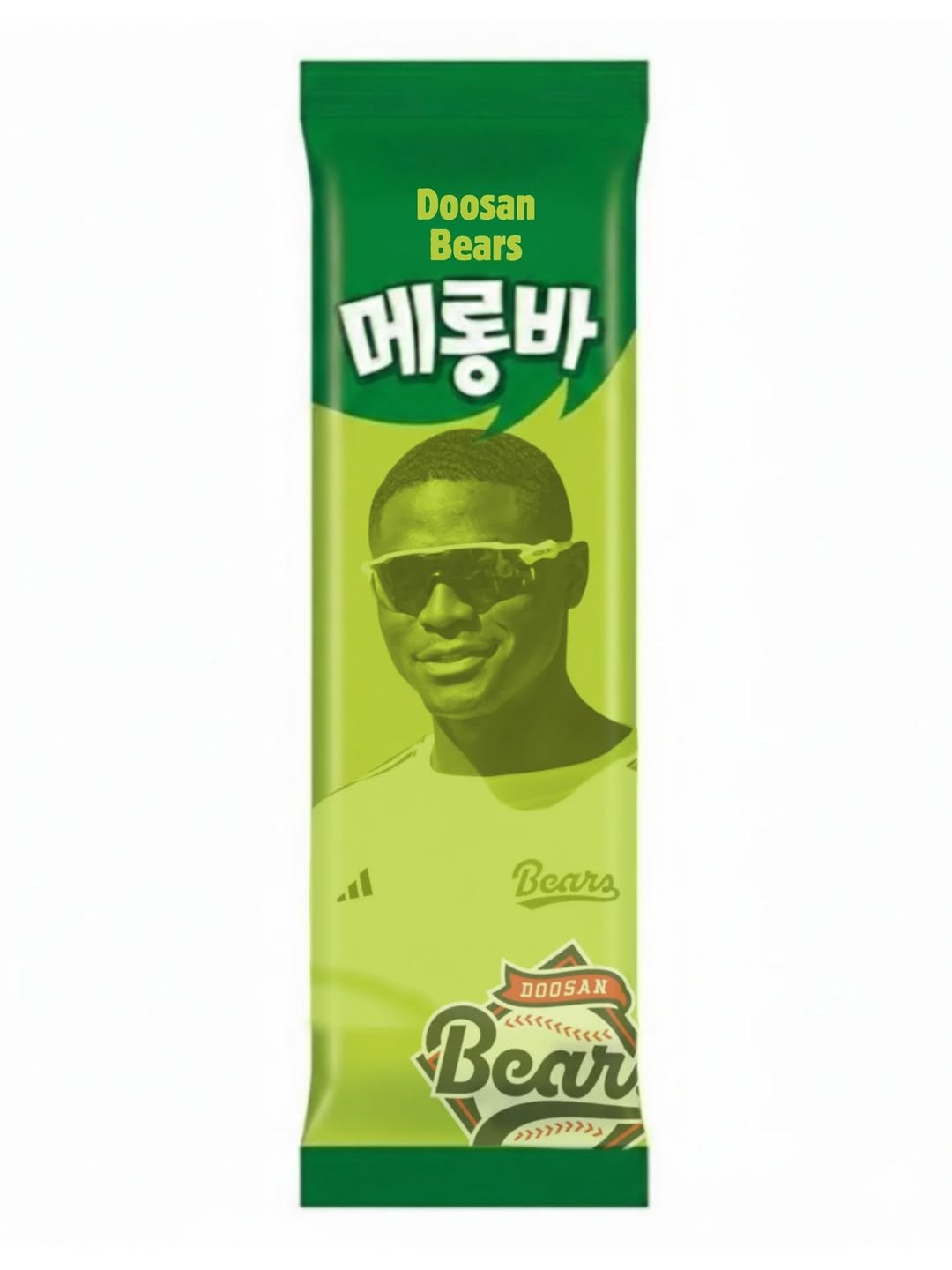 Photo by Bears Cardnews on February 19, 2026. May be an image of ‎baked beans and ‎text that says '‎Doosan Bears 메롱바 Bears DOOSAN Bear <<<<<<<<<<< <>>לההההו‎'‎‎.