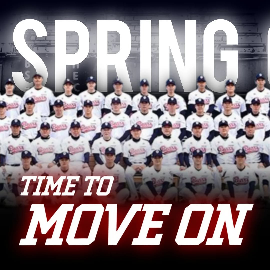 Photo by Bears Cardnews on January 23, 2026. May be an image of baseball, softball and text that says 'Cm นบม Cusa SPRING Rs @ ΤΙΜΕ TO MOVE ON'.