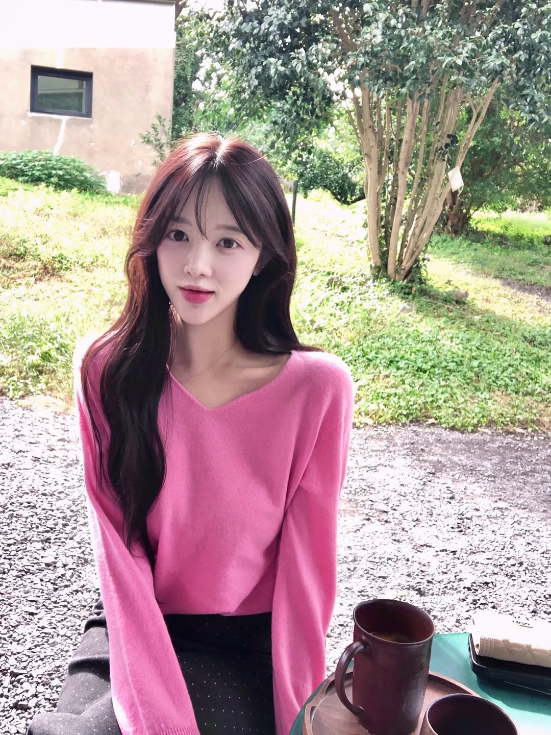 Photo by Lee Seulbi on November 05, 2025. May be an image of one or more people, hair, top and text.