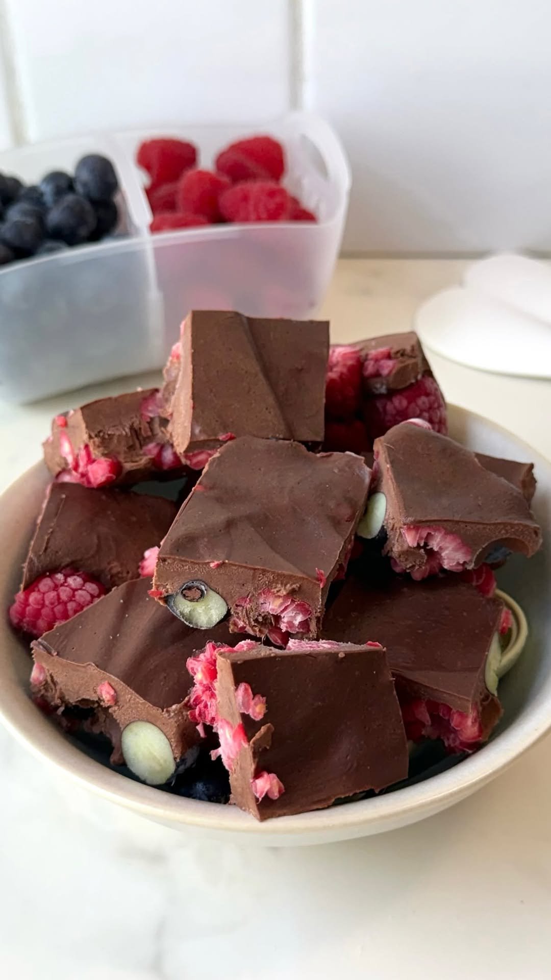 behindthesnack 게시물 이미지: this berry fudge has got to be one of the...