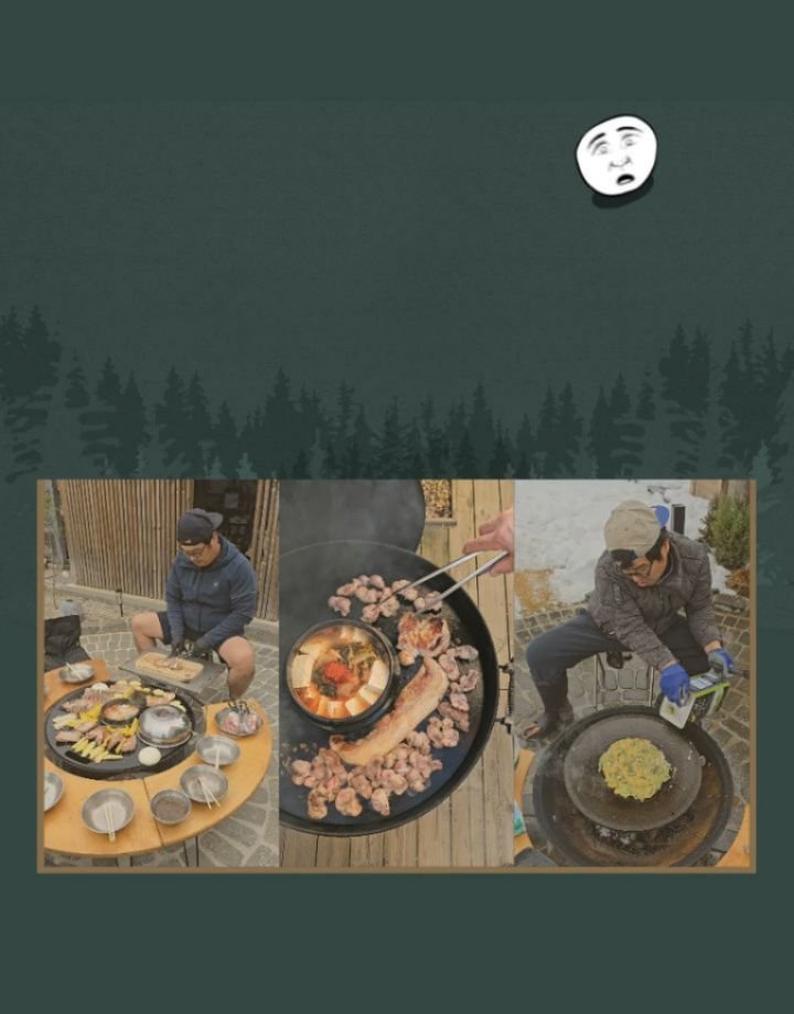 bejjangijubu 게시물 이미지: 오늘은 개미와베짱이네 야외주방살림? 이라고 해야할까요?😆
개미와베짱이네...