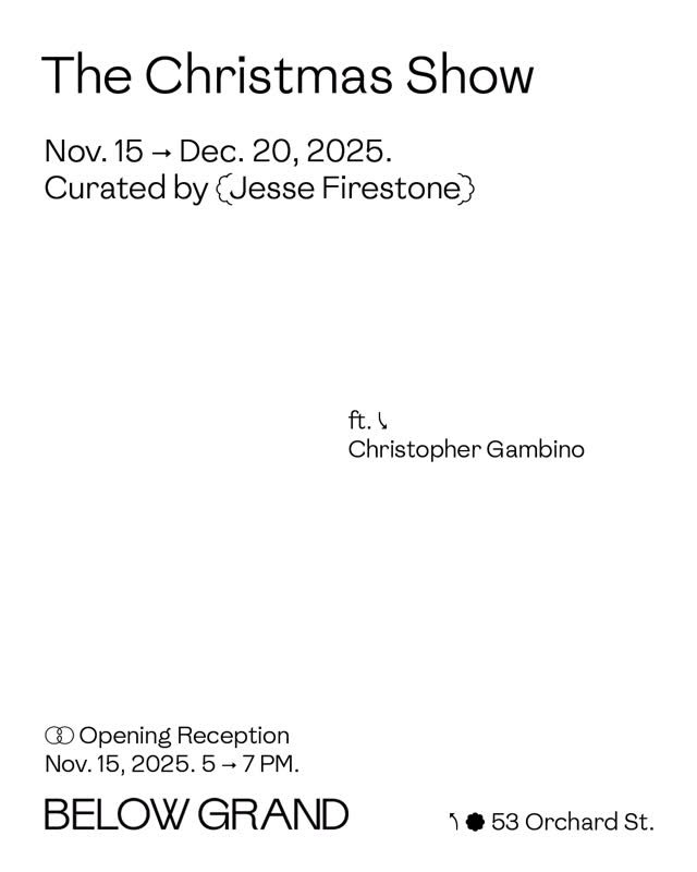 belowgrandnyc 게시물 이미지: Opening this Saturday, November 15 at 53...