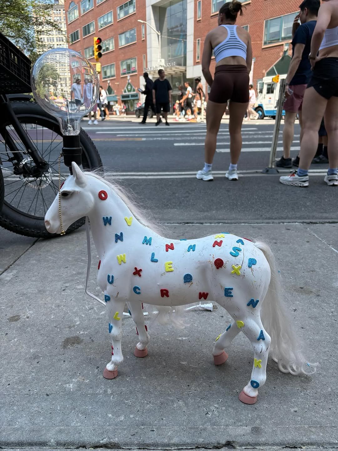 Photo shared by Below Grand Gallery on August 27, 2025 tagging @p.ete.rk.ell.y, and @sterlingrusticart. May be an image of 9 people, horse, pony and text.