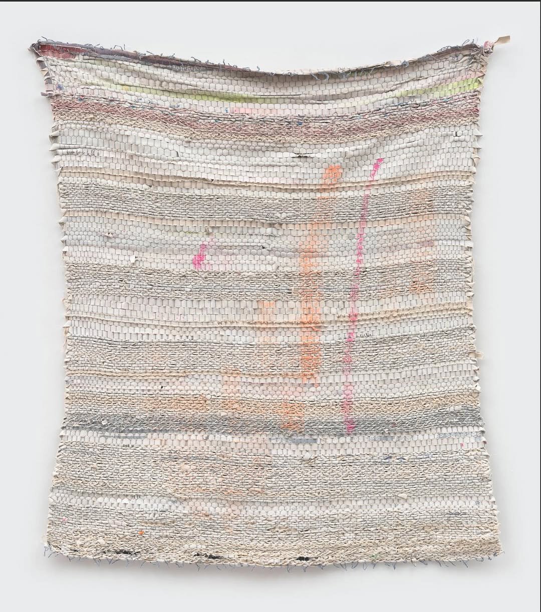 Photo shared by Below Grand Gallery on April 11, 2026 tagging @kadar_brock_studio, @davisarney, and @bradleympaintings. May be an image of tapestry, wool and text.