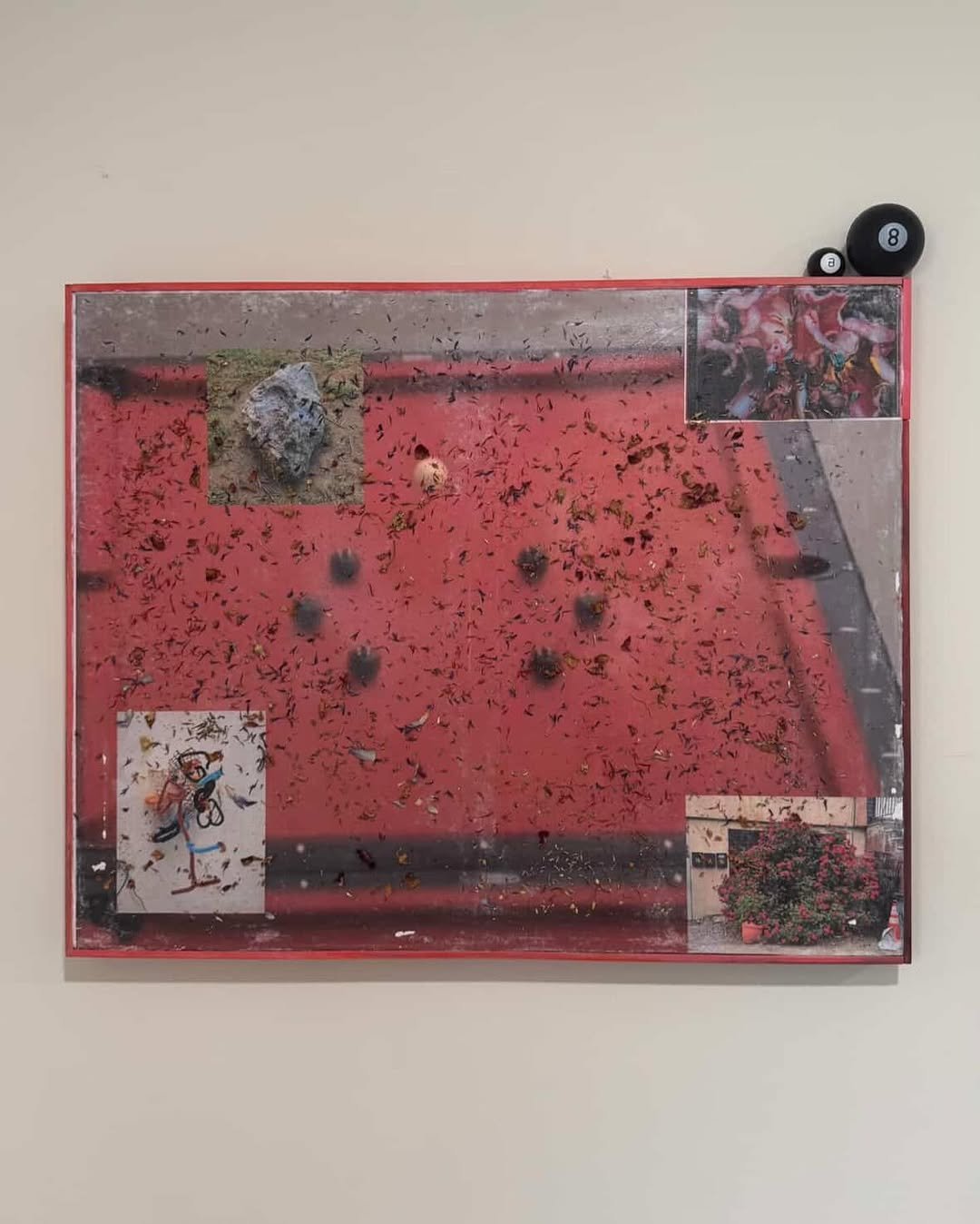 Photo shared by Below Grand Gallery on September 04, 2025 tagging @p.ete.rk.ell.y, and @toygrandpiano. May be art of picture frame, shadow box and text.