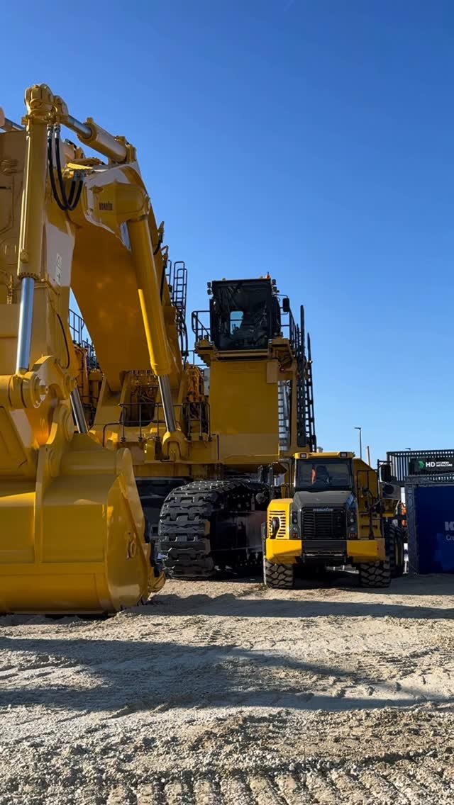 bentheoperator 게시물 이미지: A highlight from Bauma 2025, jumping up in...