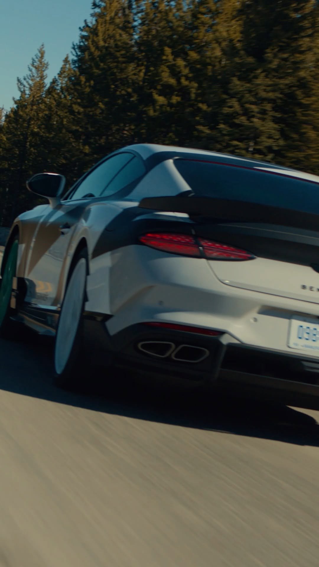 bentleymotors 게시물 이미지: Big Sky, Montana did its thing - ice,...