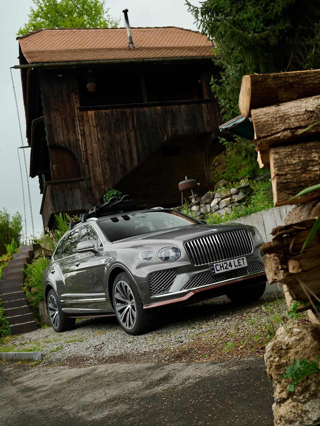 bentleymotors 게시물 이미지: “The intention was to put a chalet on the road...
