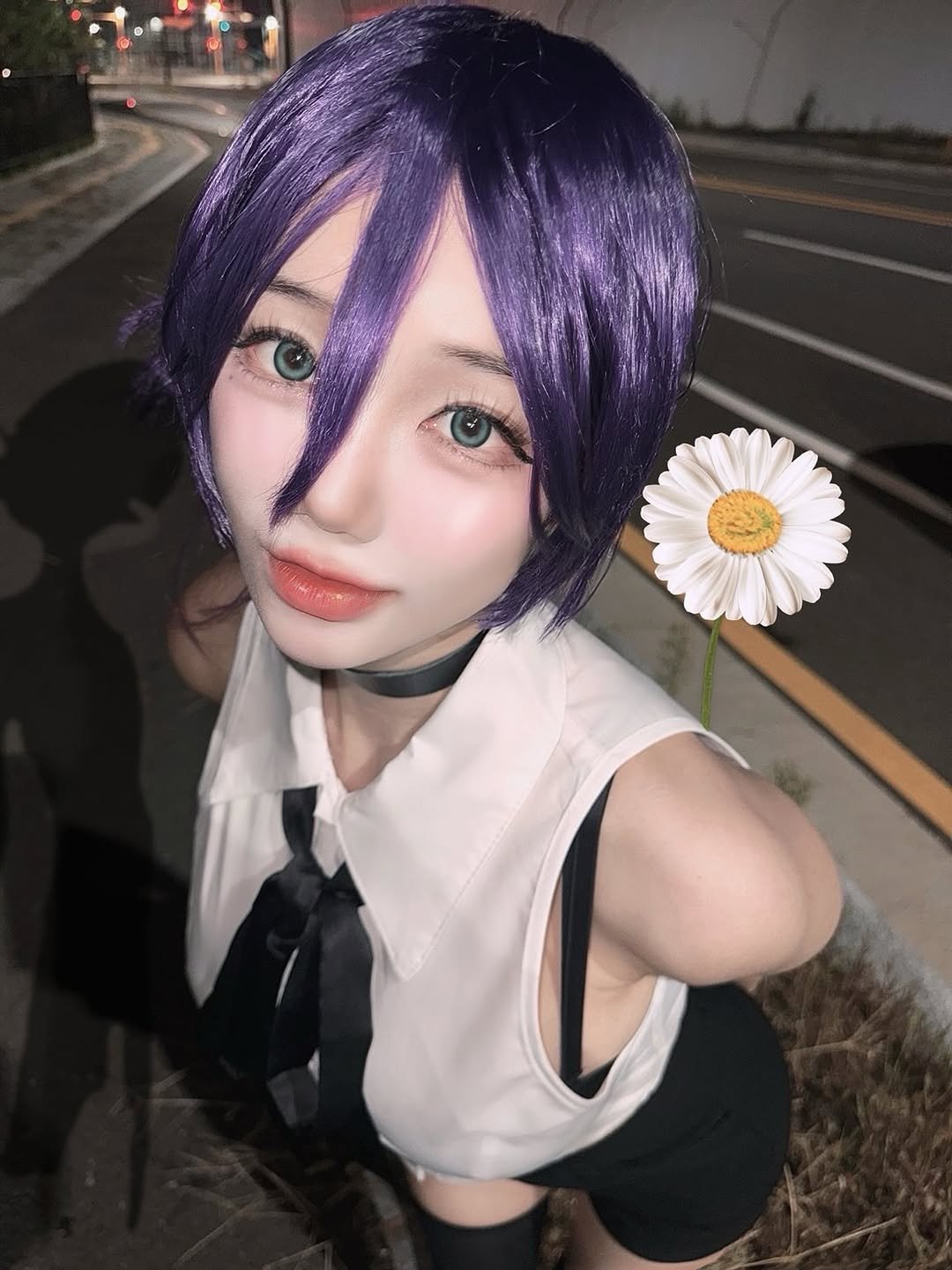 Photo by ✨빛베리 𝑩𝒆𝒂𝒕 𝑩𝒆𝒓𝒓𝒚✨ほしの ベリ🍓 on September 29, 2025. May be an anime-style image of eye patch, costume and text.