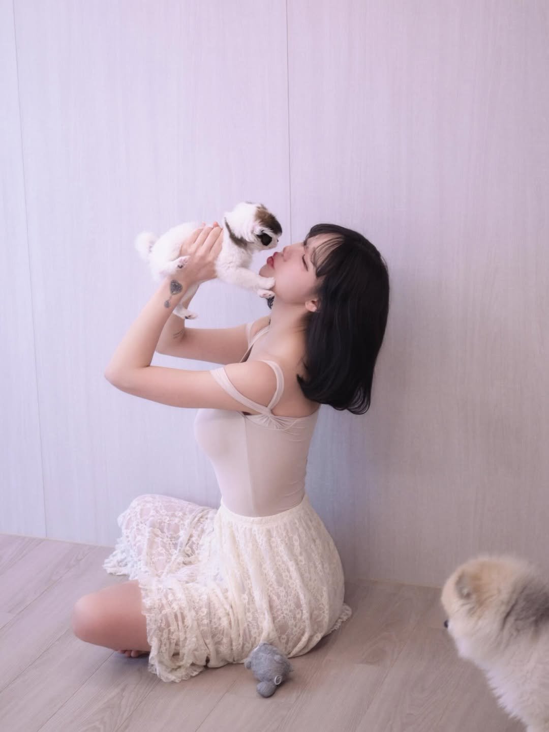 Photo by Berry on February 14, 2026. May be an image of Pekinese and text.