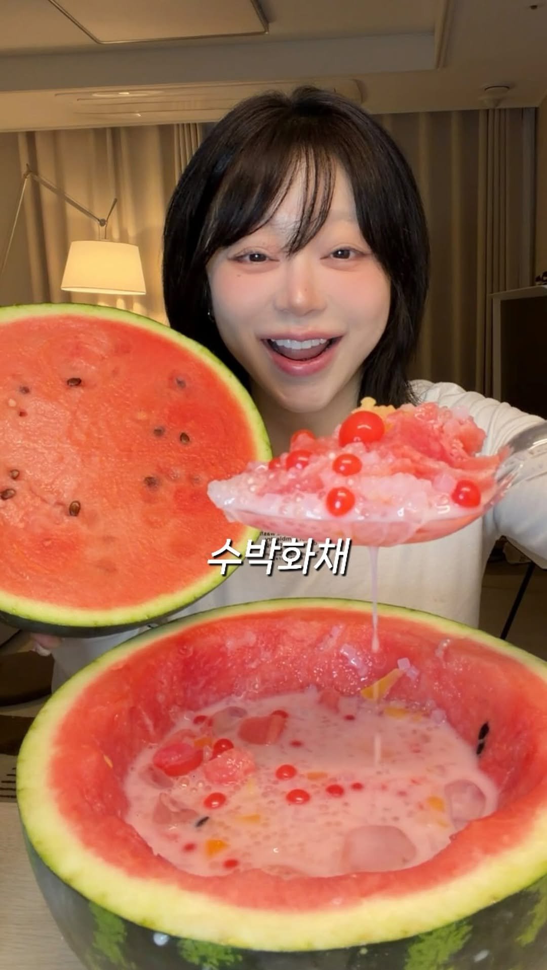 berryveryhungry 게시물 이미지: 짱맛 수박화채 먹는 법 🍉
-> 롯데마트 제타 어플에서 구매하기!!!

당도...