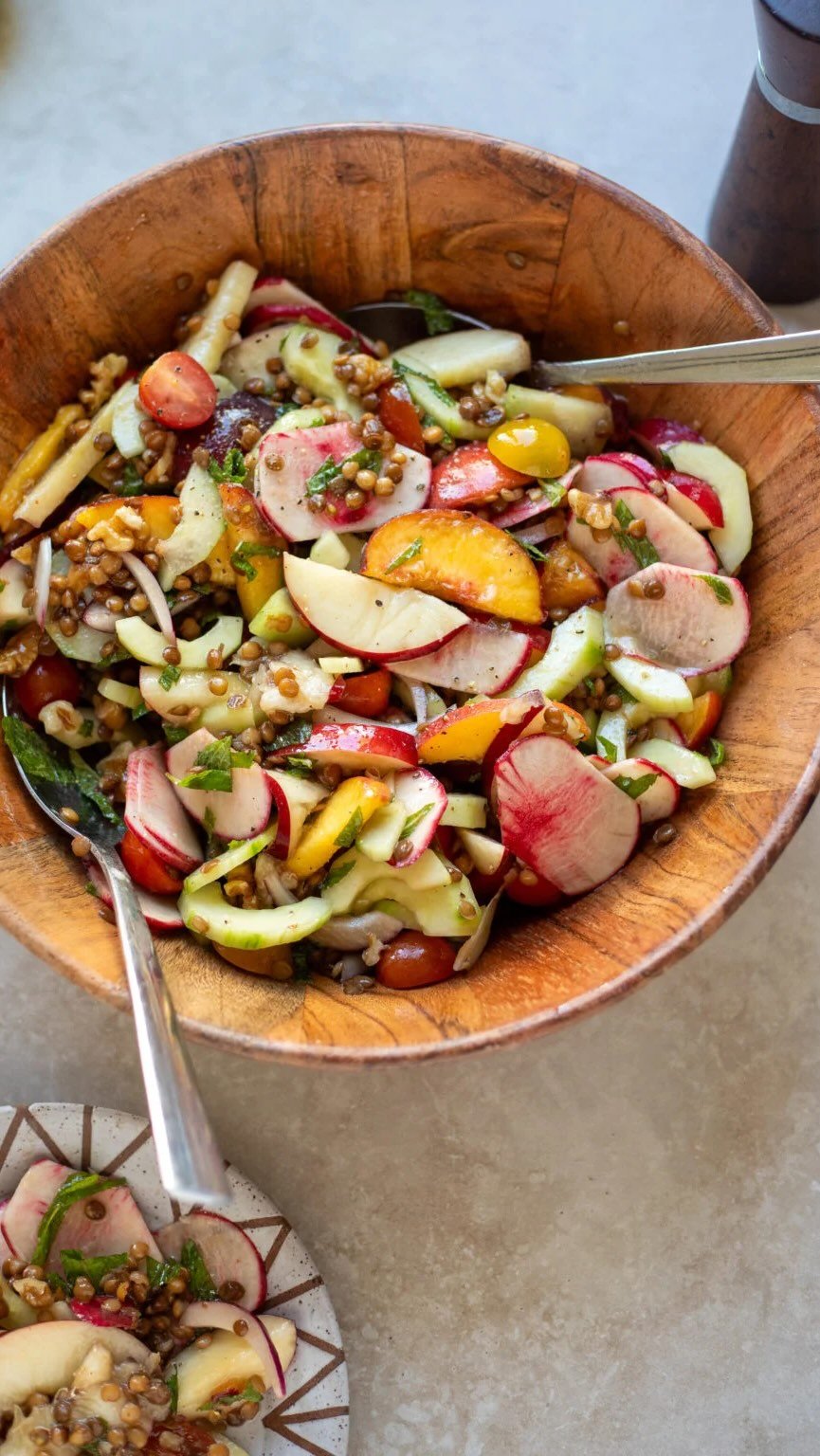 betterfoodguru 게시물 이미지: Summer Peach and Lentil Salad🍑

You may think...