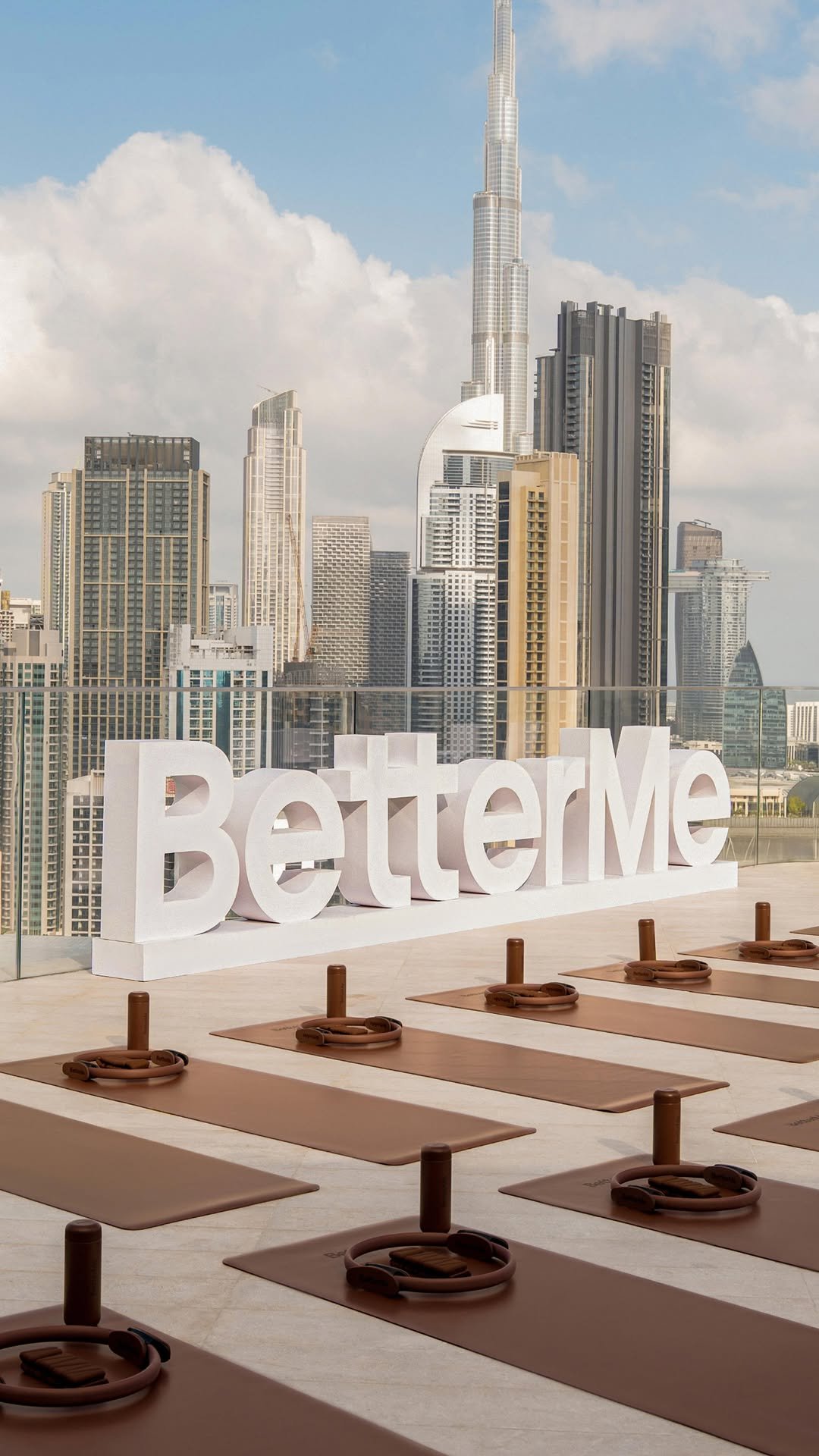 betterme 게시물 이미지: BetterMe Pilates in Dubai! Such an awesome day...