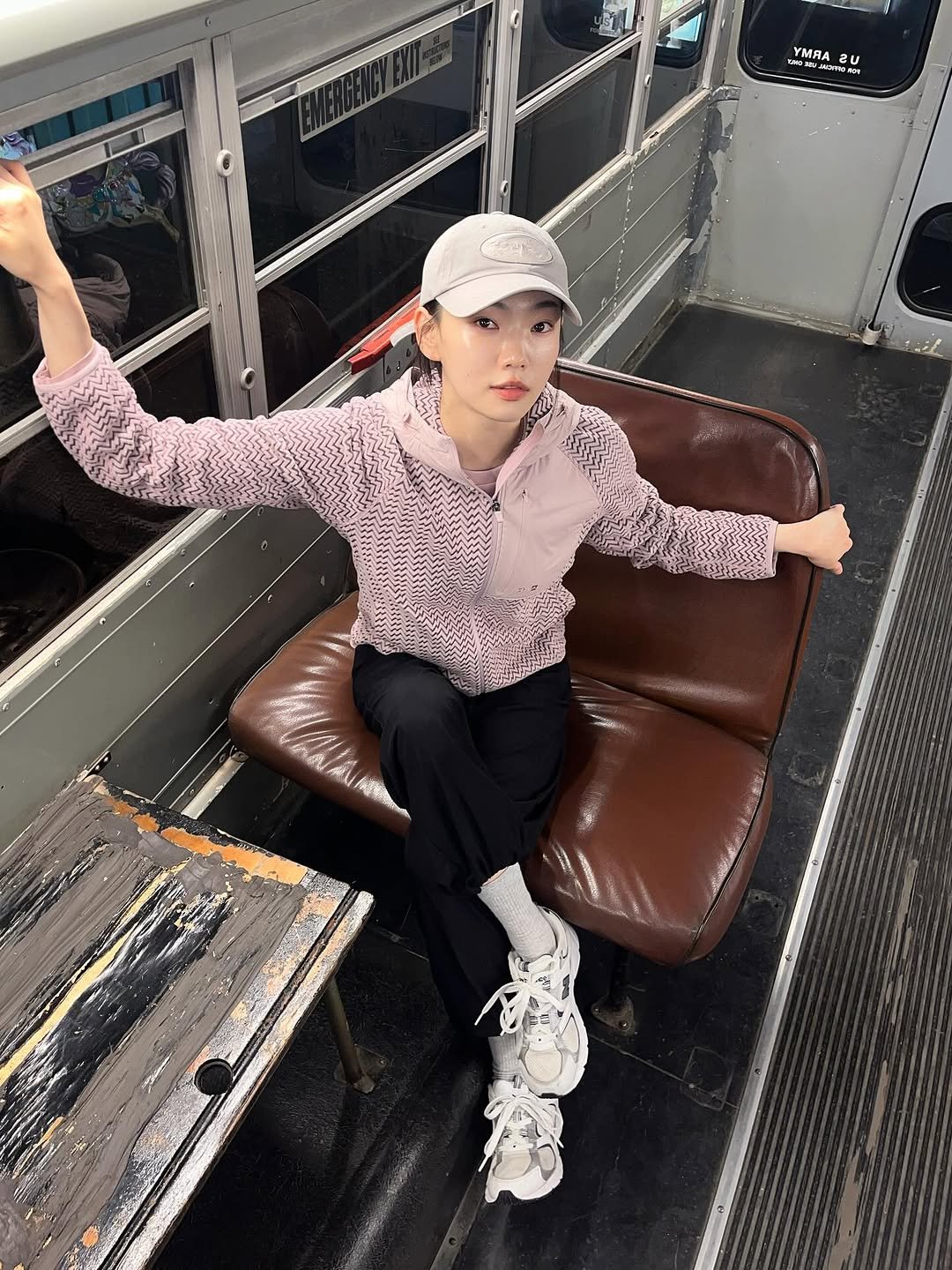 Photo shared by 방은정  BANG EUN JEONG on October 09, 2025 tagging @nepaofficial. May be an image of 1 person.