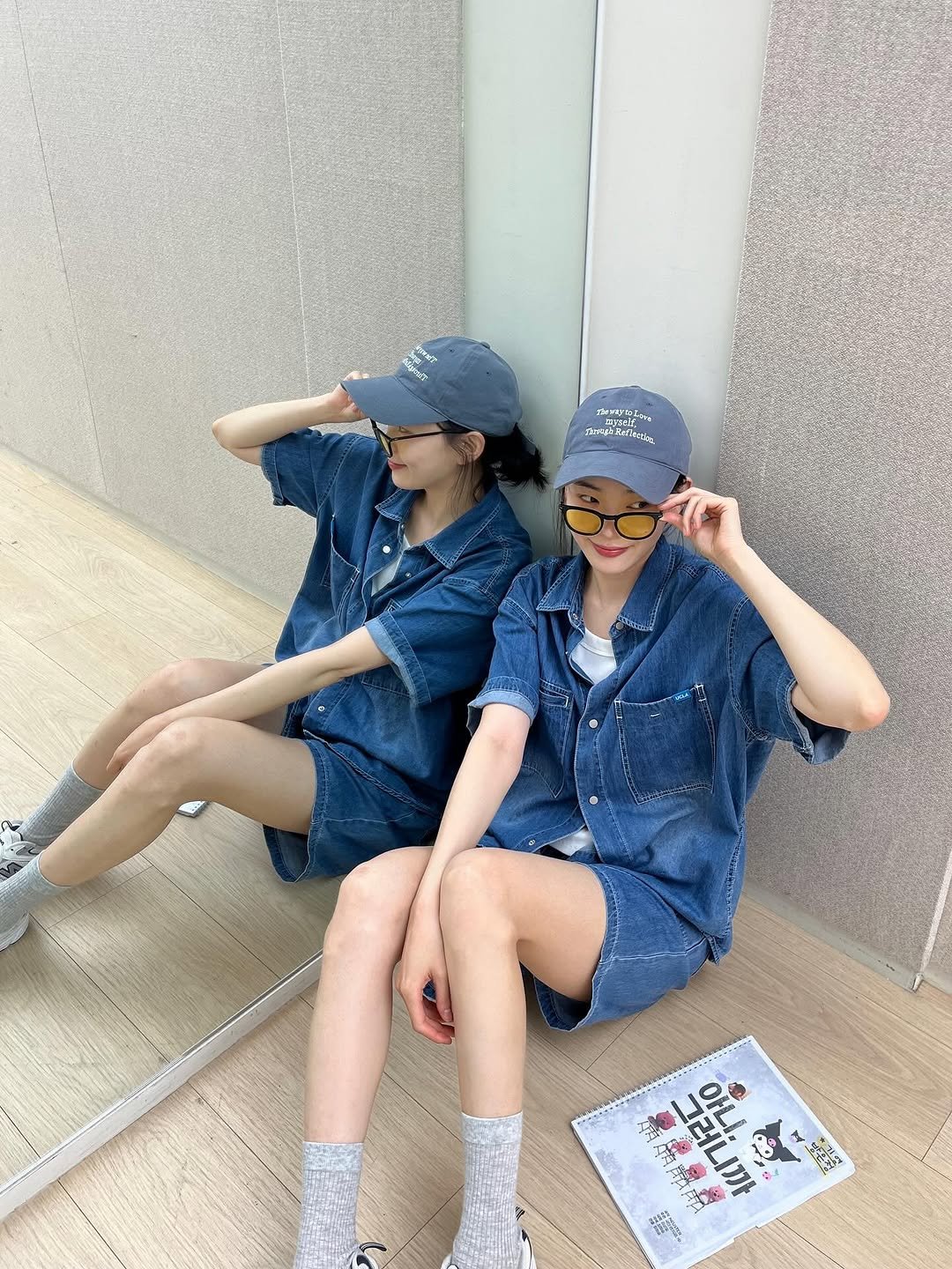 Photo shared by 방은정  BANG EUN JEONG on September 10, 2025 tagging @rainbowbowl.official, and @ucla_lifestyle_korea. May be an image of 2 people and text.