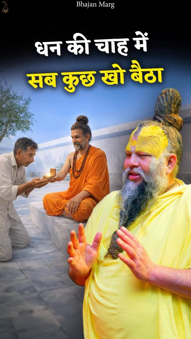 bhajanmarg_official 게시물 이미지: धन की चाह में सब कुछ खो बैठा

Bhajan Marg by...