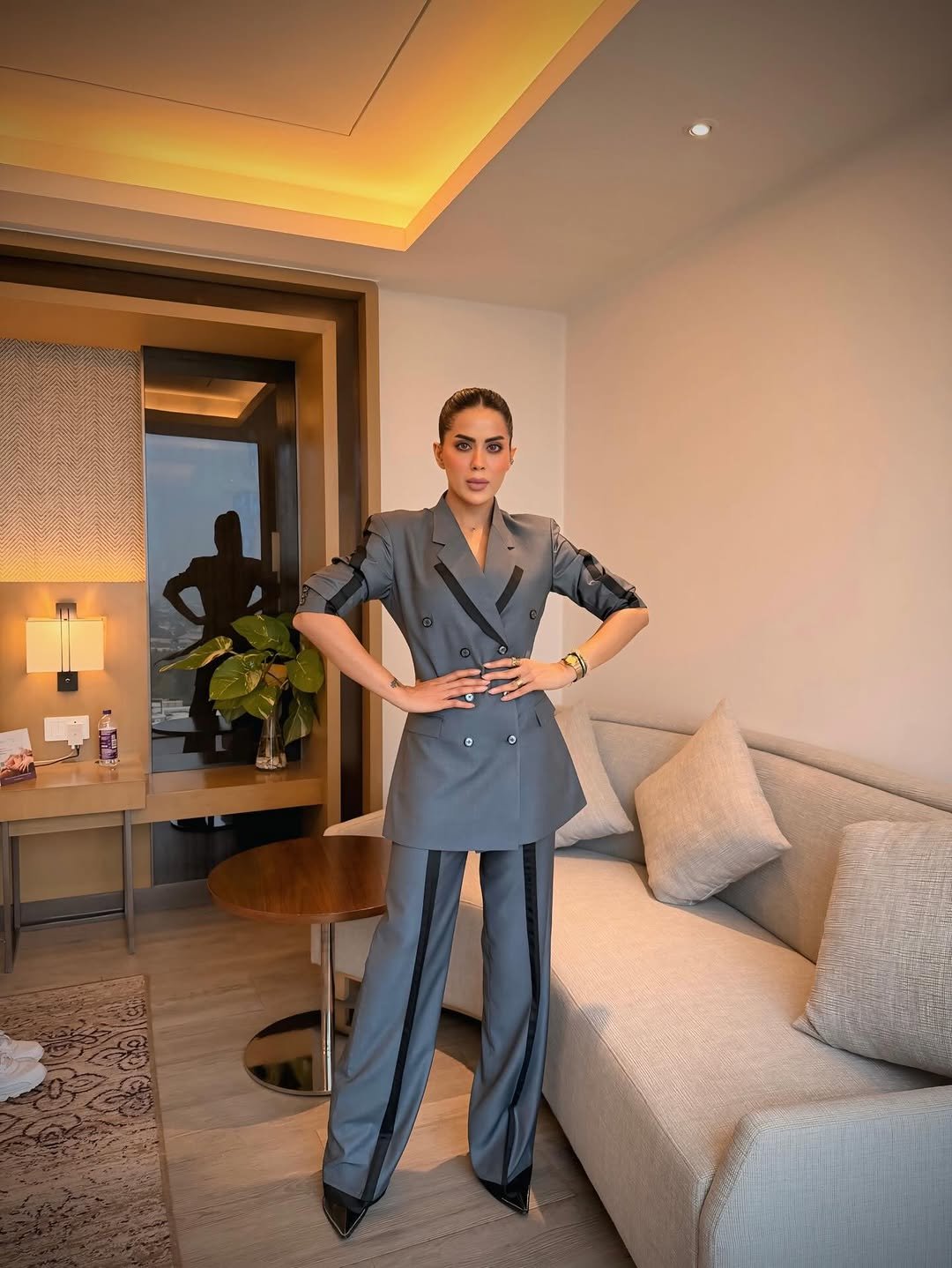 Photo by Bhavana Singh on February 28, 2026. May be an image of suit, indoors and text.