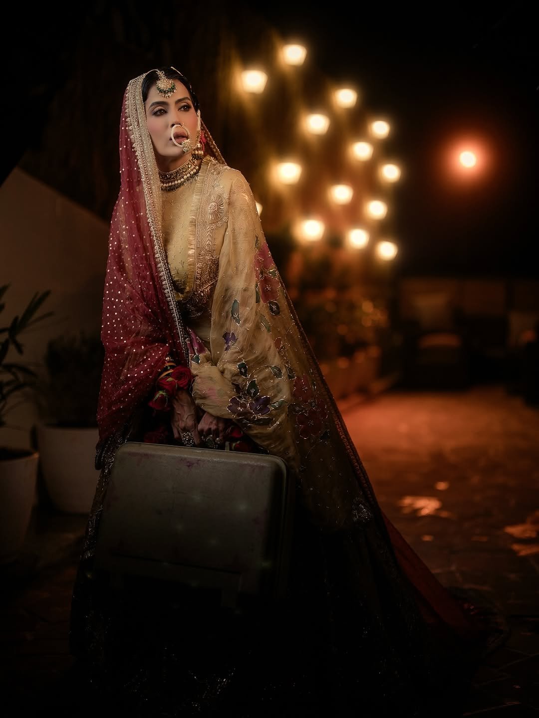 Photo by Bhavana Singh on August 24, 2025. May be an image of 1 person, henna, makeup, wedding and text.