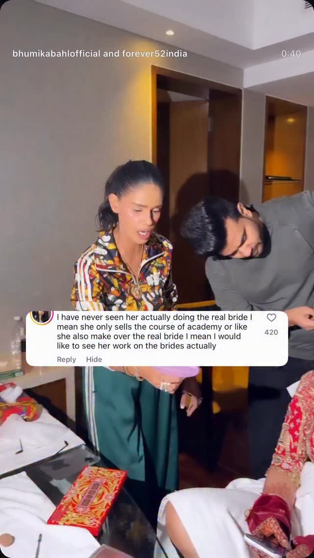 bhumikabahlofficial 게시물 이미지: 9999742084 - Bridal Booking 🪷🥹