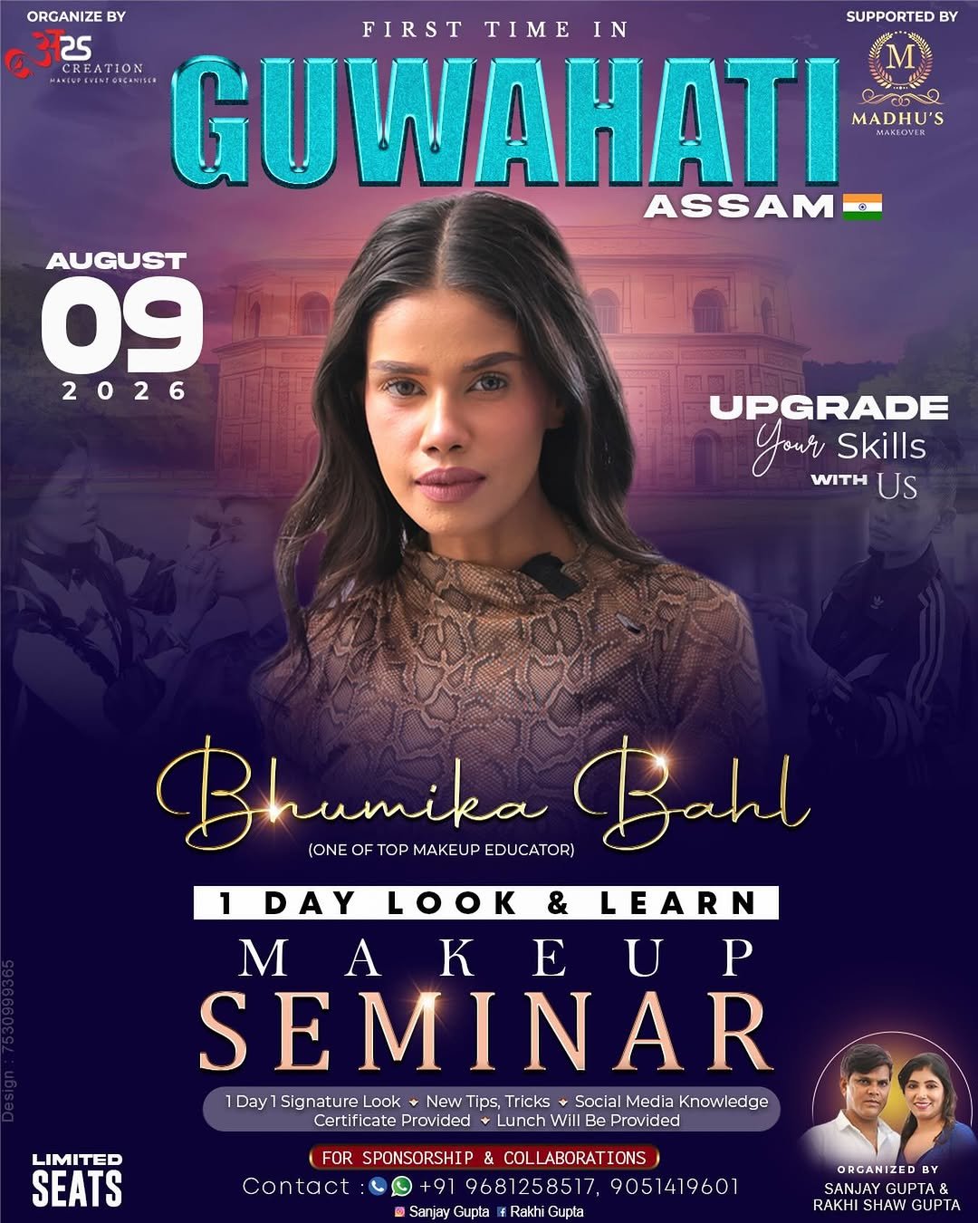 bhumikabahlofficial 게시물 이미지: Guwahati, are you ready? ✨
​Pehli baar main aa...
