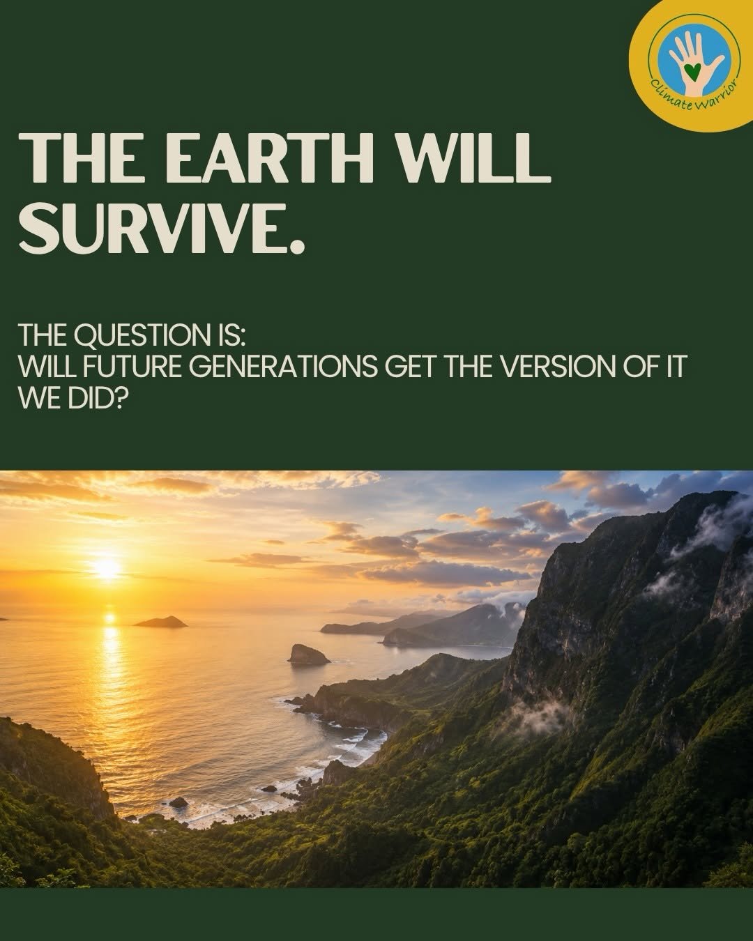 bhumisatishpednekkar 게시물 이미지: The scariest part about climate change is that...