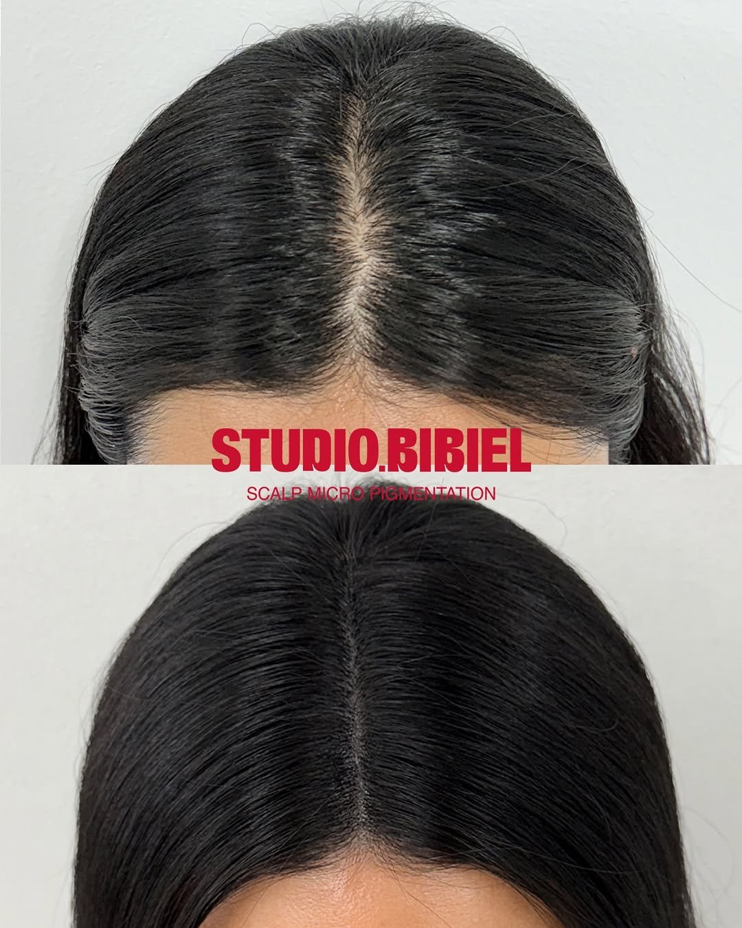 Photo by 잠실두피문신 ◦ 잠실두피문신수강 ◦ 송파두피문신 비비엘 대표원장 | 이선민 in 잠실새내역. May be an image of one or more people, hair and text that says 'STUDIO.BIBIEL BIBIEL STUDIO. SCALPAMICROPIGMENTATION SCALPMICRO PIGMEN ENTATION'.